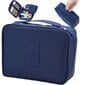 Kelioninis kosmetikos krepšys, mėlynas цена и информация | Lagaminai, kelioniniai krepšiai | pigu.lt