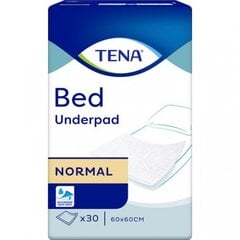 Простыни впитывающие Tena Bed Normal, 60х60 см, 30 шт цена и информация | Подгузники, прокладки, одноразовые пеленки для взрослых | pigu.lt