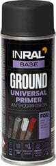 Inral Ground RAL9003, Juoda, matinė, 400ml antikorozinis gruntas цена и информация | Краска | pigu.lt