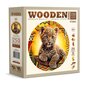 Dėlionė Mielas mažas leopardas Wooden City, 250 d. kaina ir informacija | Dėlionės (puzzle) | pigu.lt