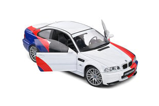 Modelis automobilis BMW E46 M3 Streetfighter 2000, baltas, 1:18 kaina ir informacija | Kolekciniai modeliukai | pigu.lt