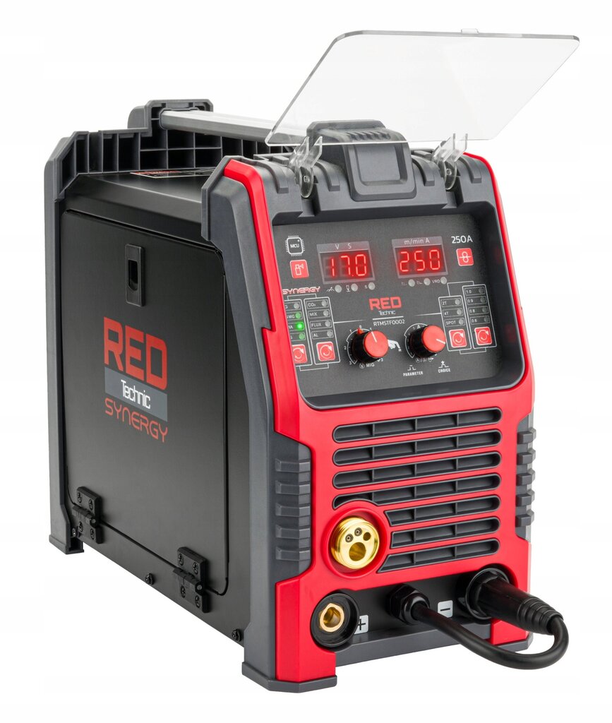 Inverterio suvirinimo aparatas su priedais Red Technic RTMSTF0002, 230V, 30-250A kaina ir informacija | Suvirinimo aparatai, lituokliai | pigu.lt