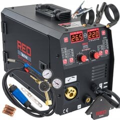 Suvirinimo aparatas Red Technic RTMSTF0086, 230V, 30-220A kaina ir informacija | Suvirinimo aparatai, lituokliai | pigu.lt