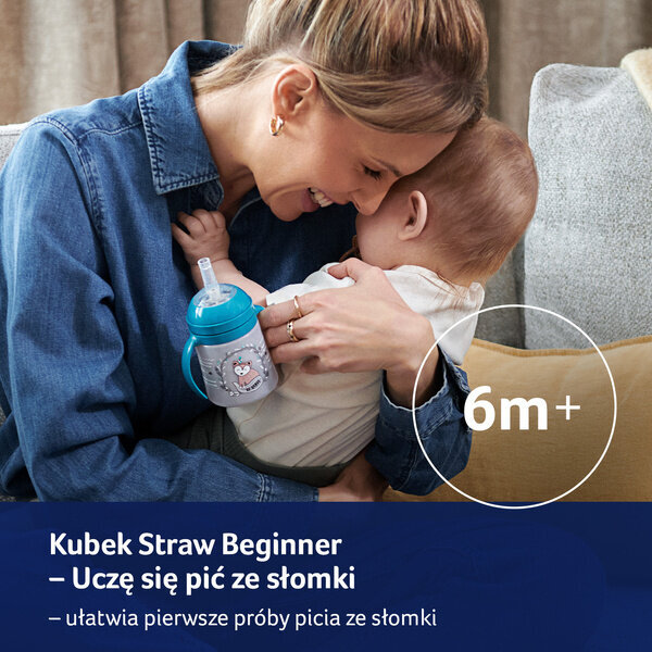 Gertuvė su šiaudeliu Lovi 35/360, 6+ mėn, 150 ml kaina ir informacija | Buteliukai kūdikiams ir jų priedai | pigu.lt