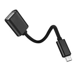 Переходник USB OTG - Type-C, Electronics LV-551, 1 шт. цена и информация | Кабели и провода | pigu.lt