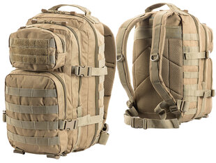 Turistinė kuprinė M-Tac Assault Pack TAN, 20 l kaina ir informacija | Kuprinės ir krepšiai | pigu.lt