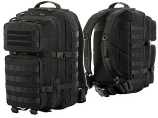 Vyriška turistinė kuprinė M-Tac Large Assault Pack, juoda цена и информация | Рюкзаки и сумки | pigu.lt
