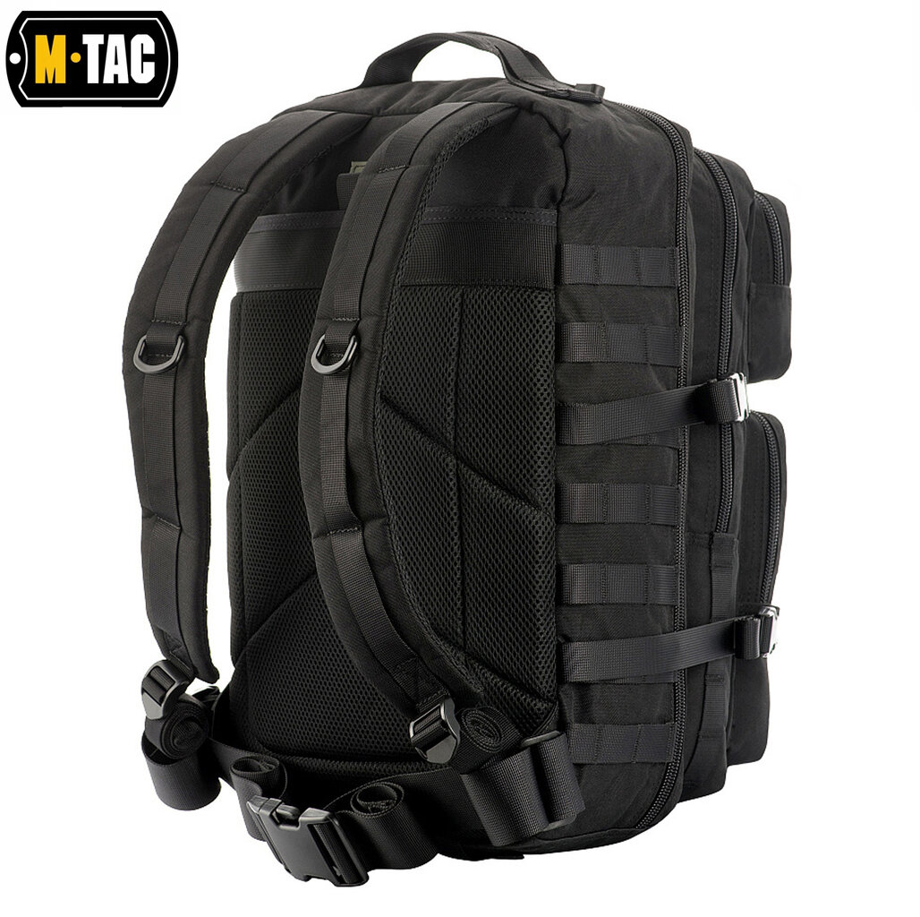 Vyriška turistinė kuprinė M-Tac Large Assault Pack, juoda цена и информация | Kuprinės ir krepšiai | pigu.lt