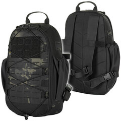 Vyriška turistinė kuprinė M-Tac Sturm Elite Multicam, 15 l, juoda цена и информация | Рюкзаки и сумки | pigu.lt