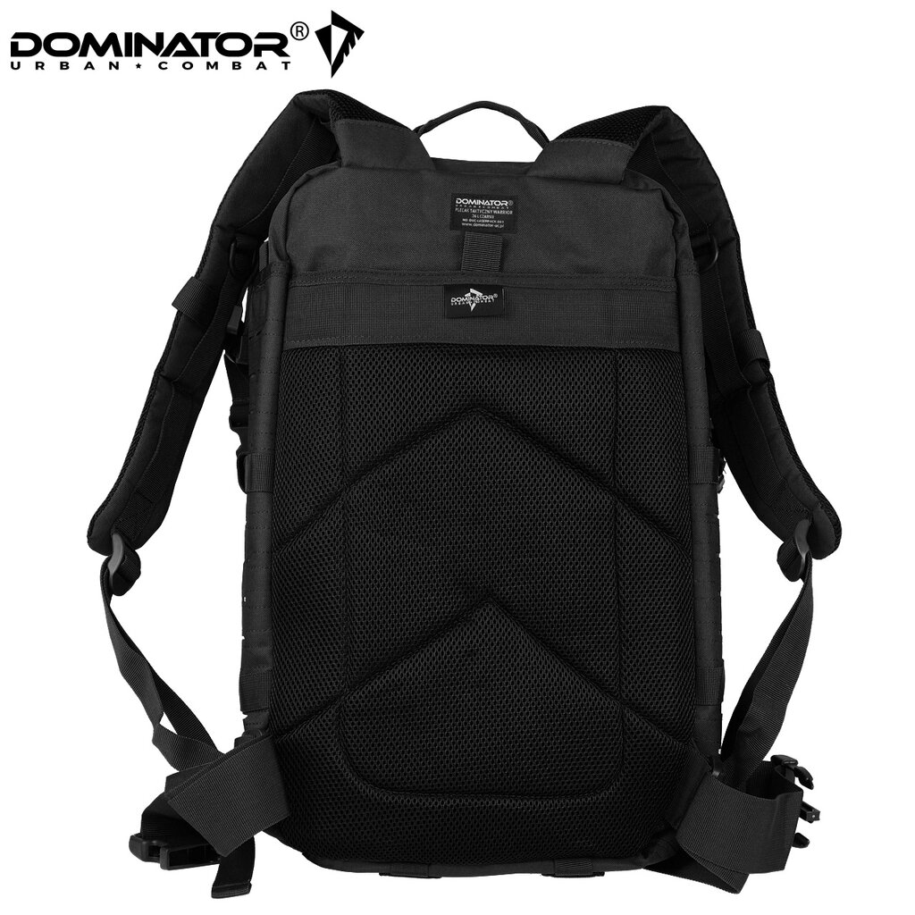 Vyriška turistinė kuprinė Dominator Urban Combat Warrior Tac, juoda цена и информация | Kuprinės ir krepšiai | pigu.lt