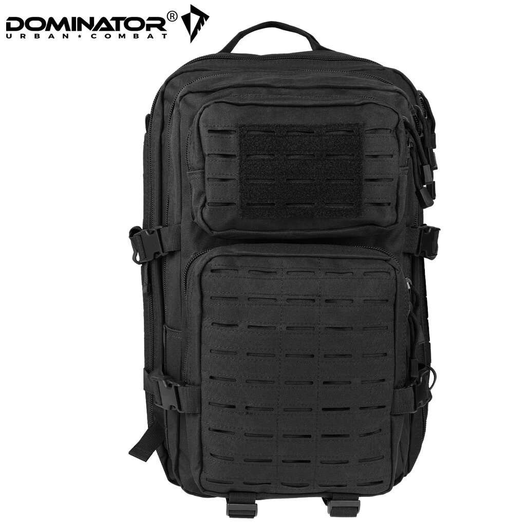 Vyriška turistinė kuprinė Dominator Urban Combat Warrior Tac, juoda цена и информация | Kuprinės ir krepšiai | pigu.lt
