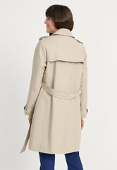 Cellbes moteriškas paltas TRACY, smėlio spalvos kaina ir informacija | Paltai moterims | pigu.lt