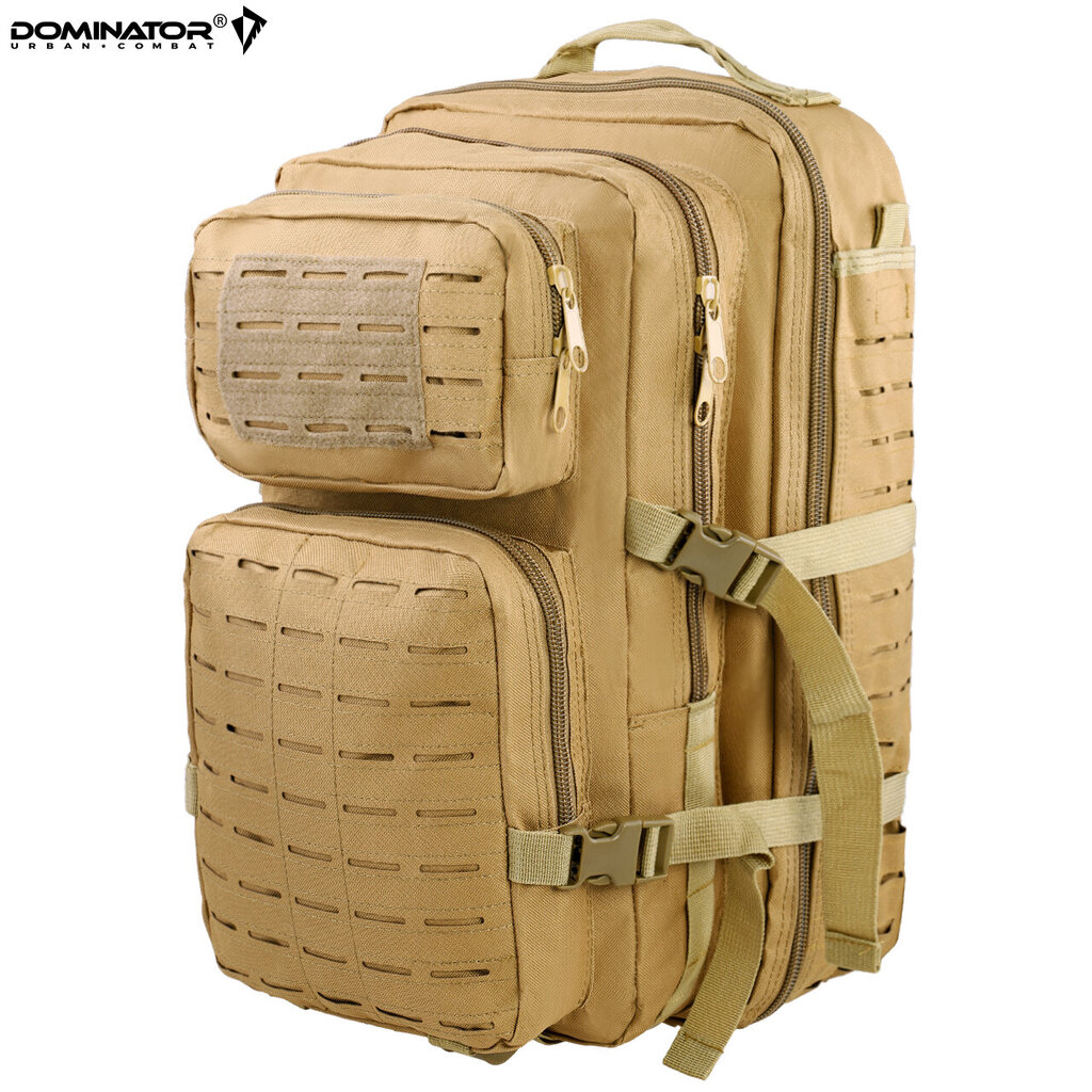 Turistinė kuprinė Dominator Urban Combat Warrior Tac 36L, smėlio spalvos kaina ir informacija | Kuprinės ir krepšiai | pigu.lt