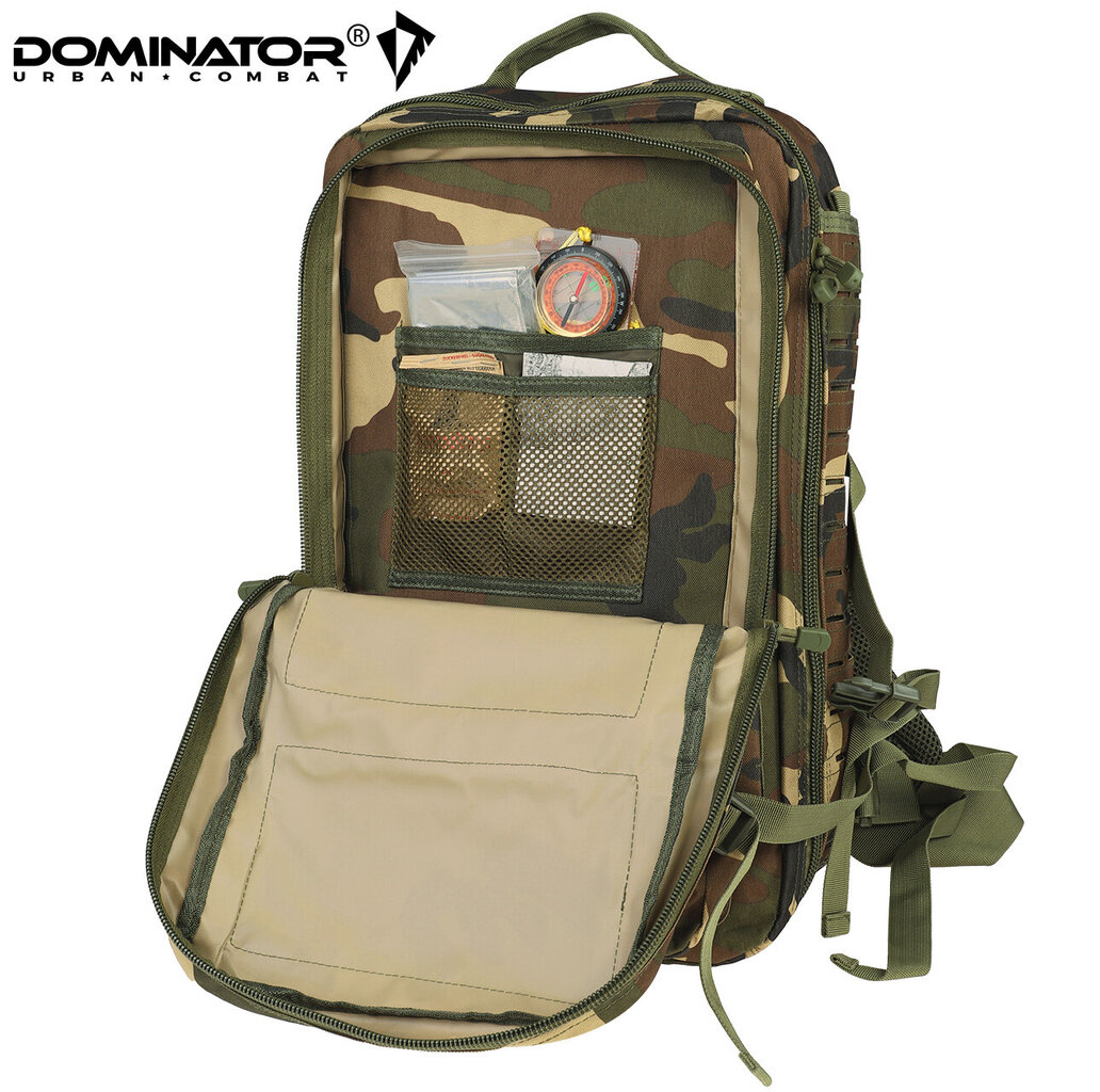 Turistinė kuprinė Dominator Urban Combat Warrior Tac 36L, įvairių spalvų kaina ir informacija | Kuprinės ir krepšiai | pigu.lt