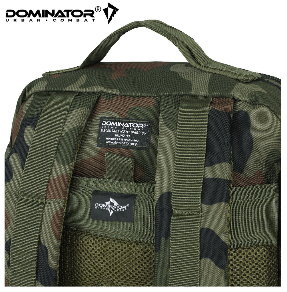 Turistinė kuprinė Dominator Urban Combat Warrior Tac 36L WZ.93, žalia цена и информация | Kuprinės ir krepšiai | pigu.lt