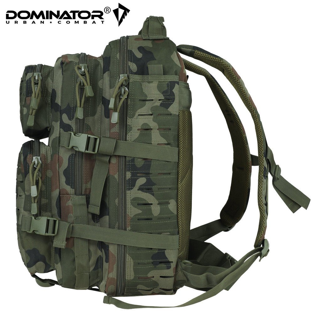 Turistinė kuprinė Dominator Urban Combat Warrior Tac 36L WZ.93, žalia цена и информация | Kuprinės ir krepšiai | pigu.lt