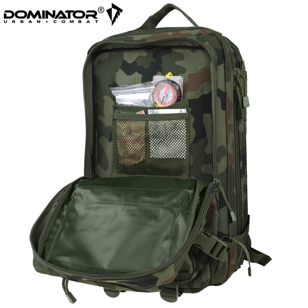 Turistinė kuprinė Dominator Urban Combat Warrior Tac 36L WZ.93, žalia цена и информация | Kuprinės ir krepšiai | pigu.lt