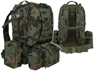 Turistinė kuprinė Dominator Urban Combat Superpack 50L, žalia kaina ir informacija | Kuprinės ir krepšiai | pigu.lt