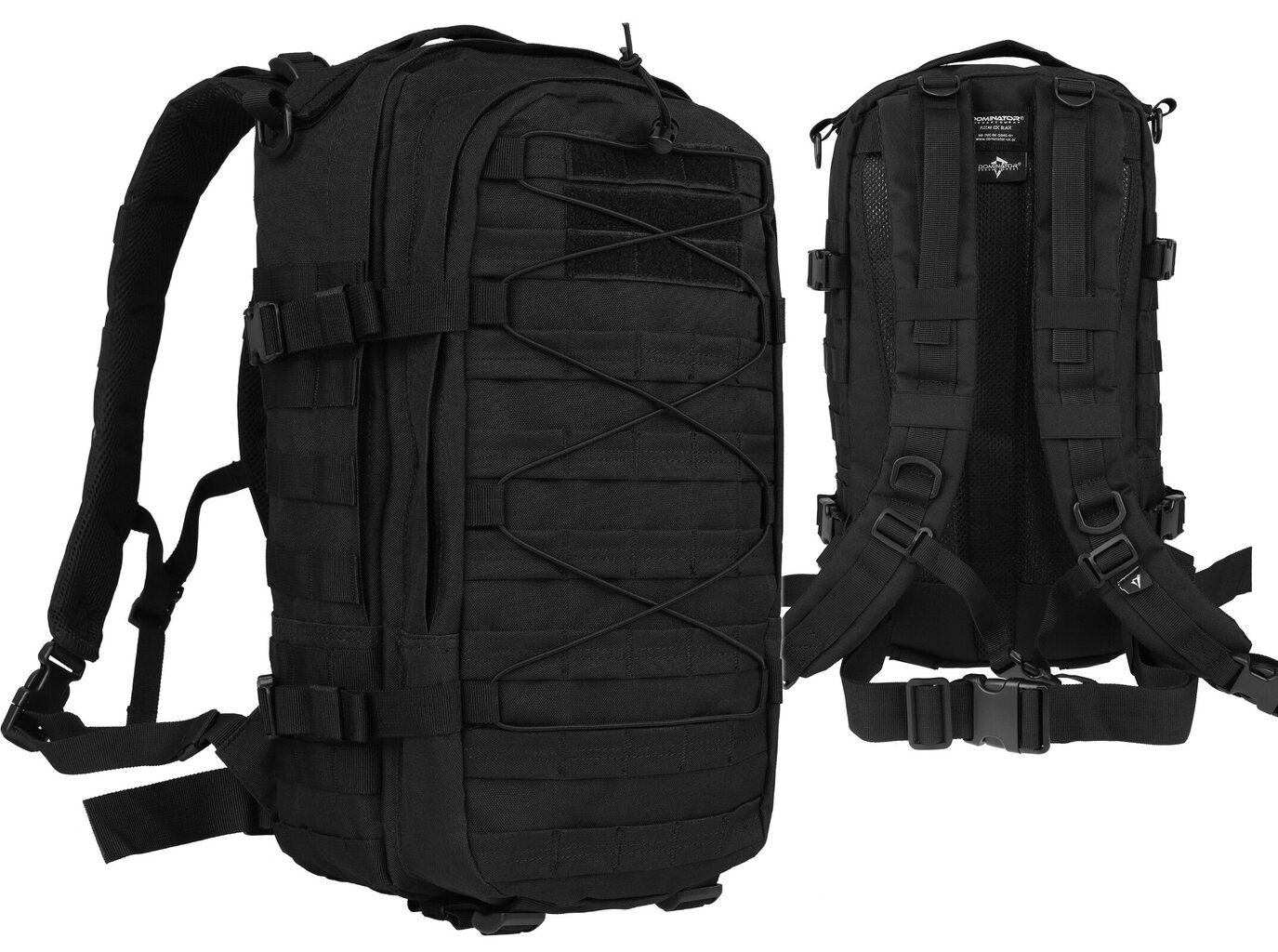 Turistinė kuprinė Dominator Urban Combat EDC 30L, juoda kaina ir informacija | Kuprinės ir krepšiai | pigu.lt