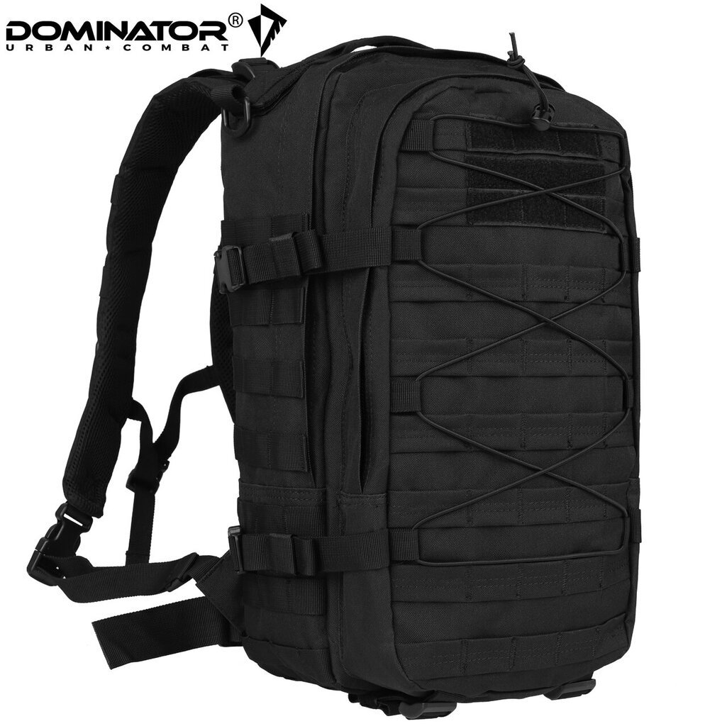 Turistinė kuprinė Dominator Urban Combat EDC 30L, juoda kaina ir informacija | Kuprinės ir krepšiai | pigu.lt