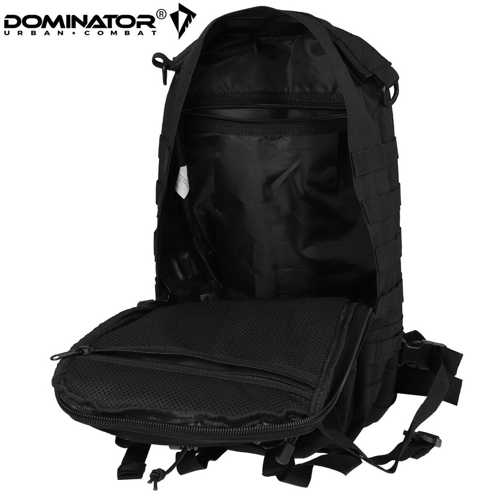 Turistinė kuprinė Dominator Urban Combat EDC 30L, juoda kaina ir informacija | Kuprinės ir krepšiai | pigu.lt