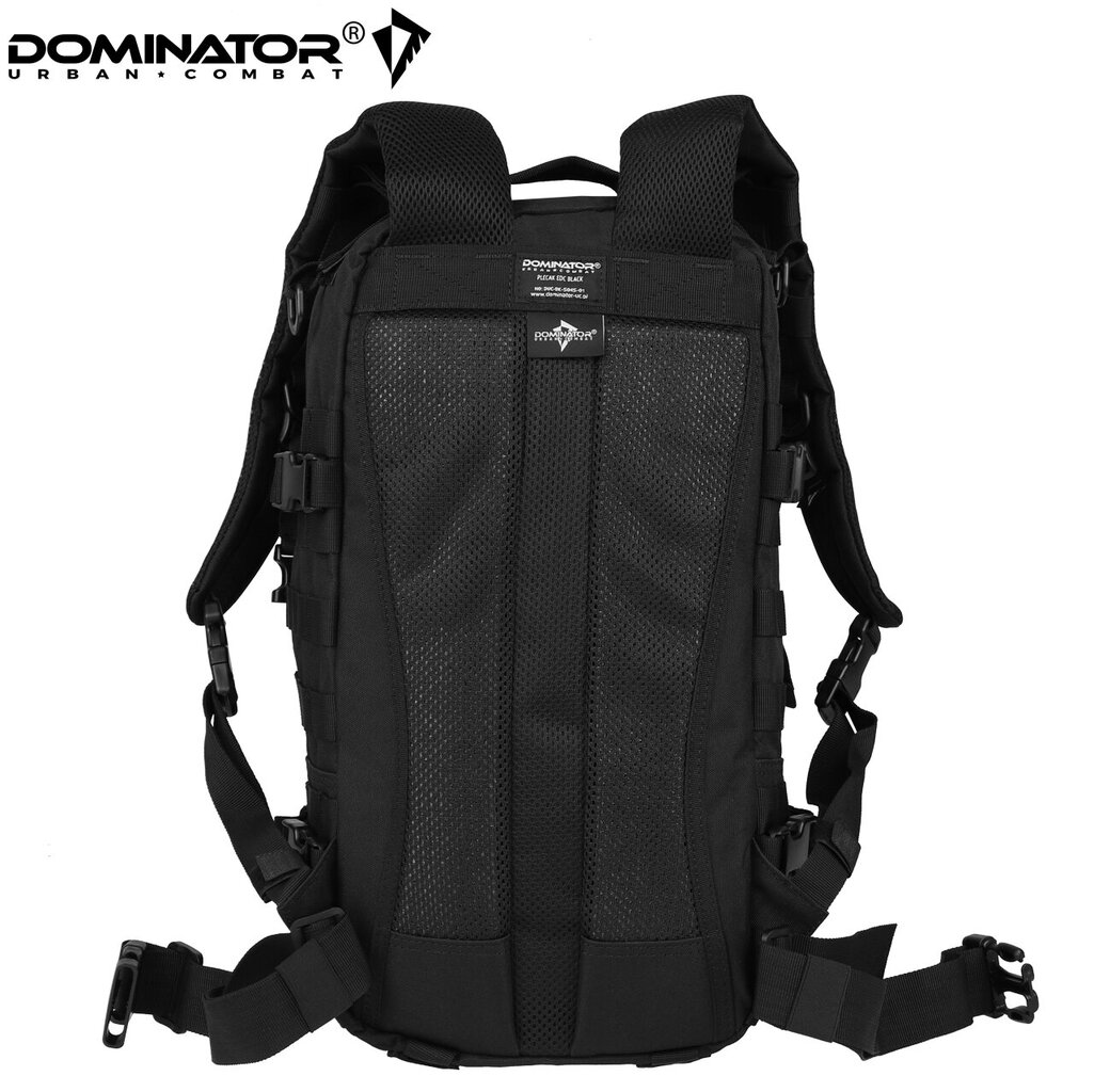 Turistinė kuprinė Dominator Urban Combat EDC 30L, juoda kaina ir informacija | Kuprinės ir krepšiai | pigu.lt