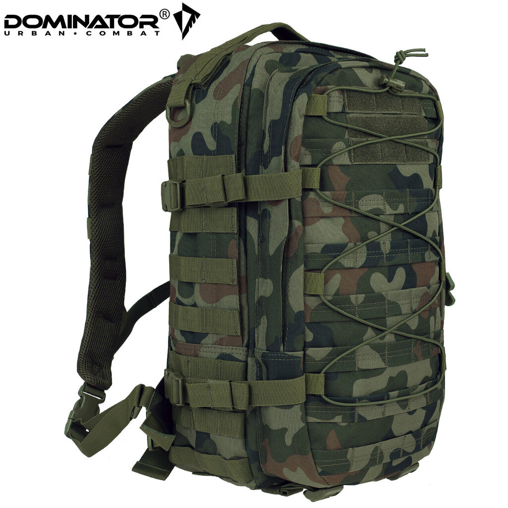 Turistinė kuprinė Dominator Urban Combat EDC 30L, žalia цена и информация | Kuprinės ir krepšiai | pigu.lt