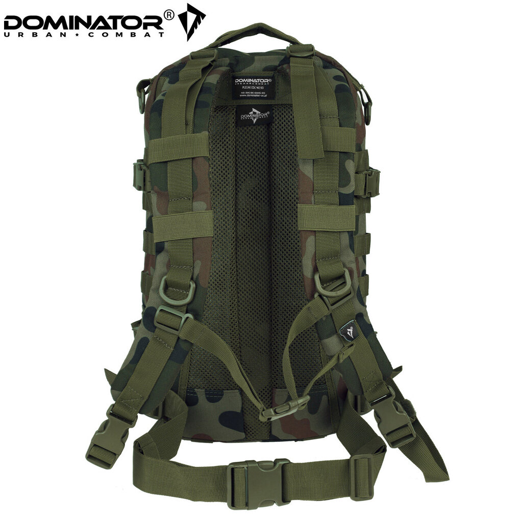 Turistinė kuprinė Dominator Urban Combat EDC 30L, žalia kaina ir informacija | Kuprinės ir krepšiai | pigu.lt