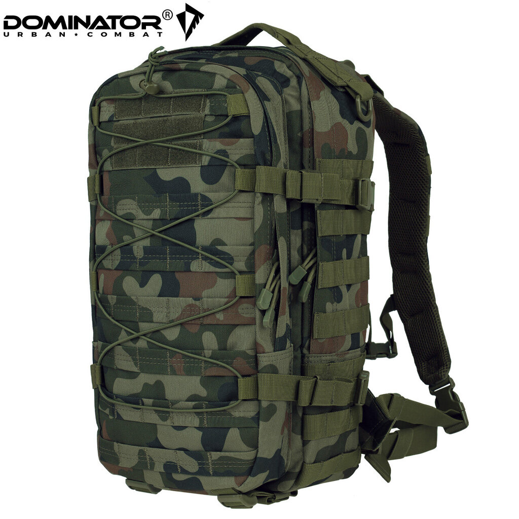 Turistinė kuprinė Dominator Urban Combat EDC 30L, žalia kaina ir informacija | Kuprinės ir krepšiai | pigu.lt