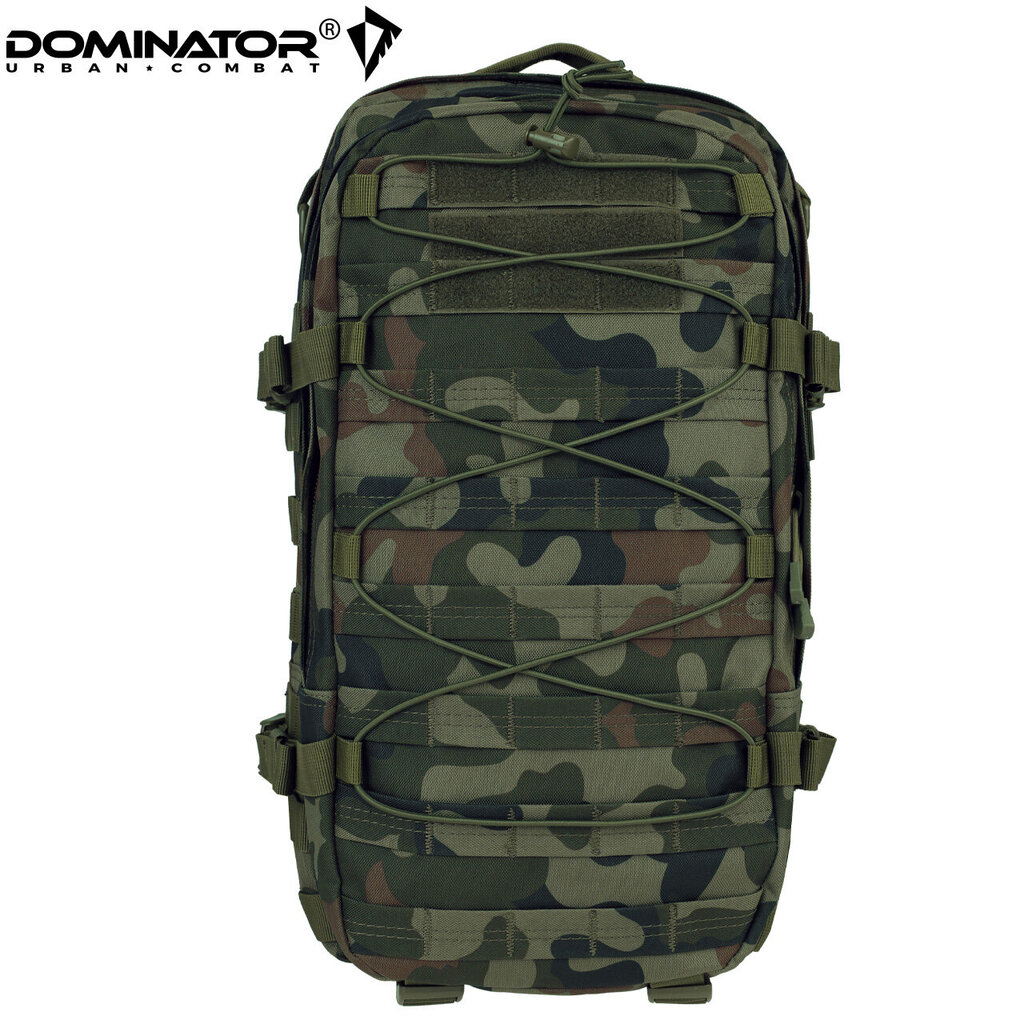 Turistinė kuprinė Dominator Urban Combat EDC 30L, žalia цена и информация | Kuprinės ir krepšiai | pigu.lt