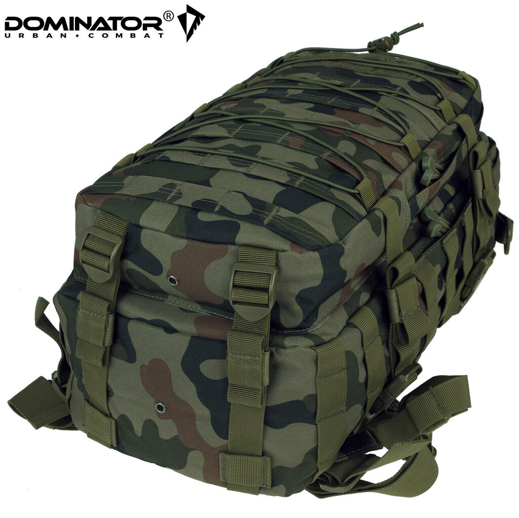 Turistinė kuprinė Dominator Urban Combat EDC 30L, žalia kaina ir informacija | Kuprinės ir krepšiai | pigu.lt