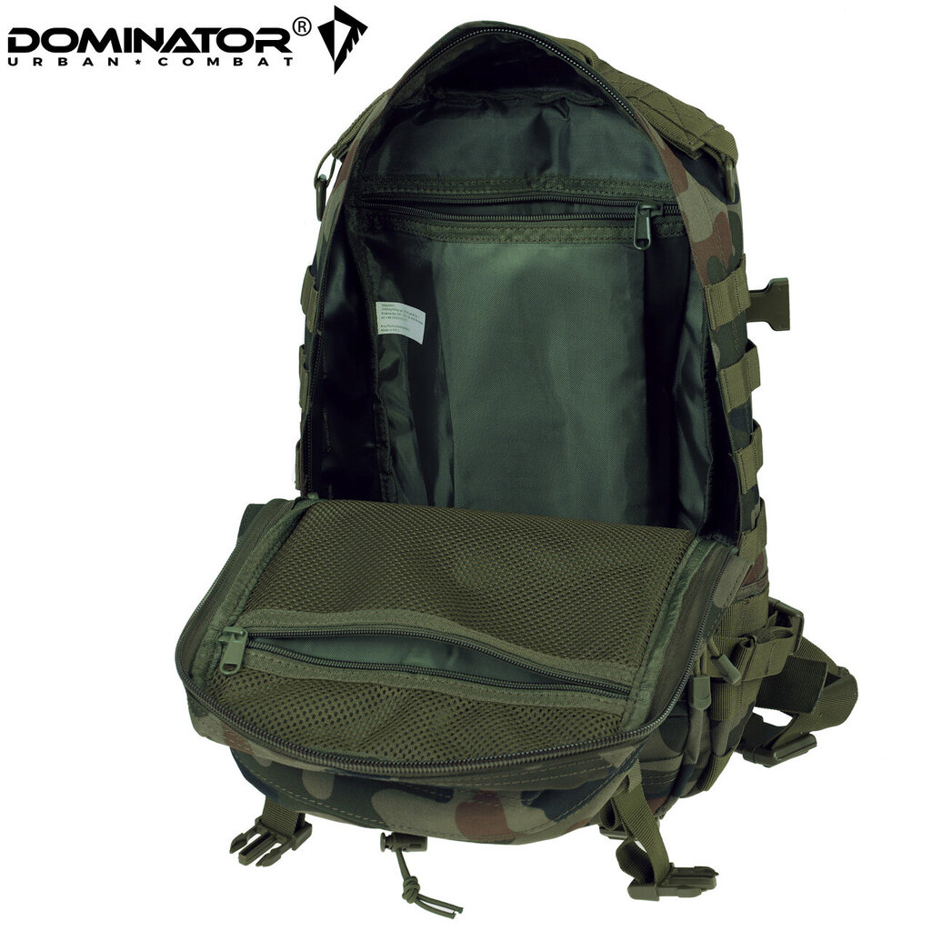 Turistinė kuprinė Dominator Urban Combat EDC 30L, žalia kaina ir informacija | Kuprinės ir krepšiai | pigu.lt