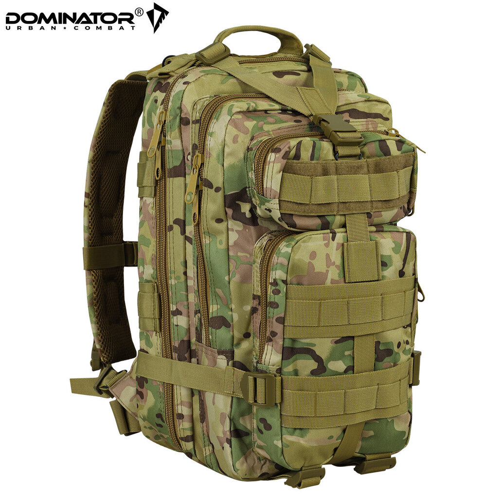 Turistinė kuprinė Dominator Urban Combat Shadow 30L, žalia kaina ir informacija | Kuprinės ir krepšiai | pigu.lt