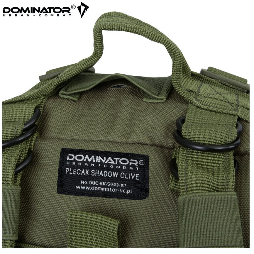 Turistinė kuprinė Dominator Urban Combat Shadow 30L, žalia kaina ir informacija | Kuprinės ir krepšiai | pigu.lt