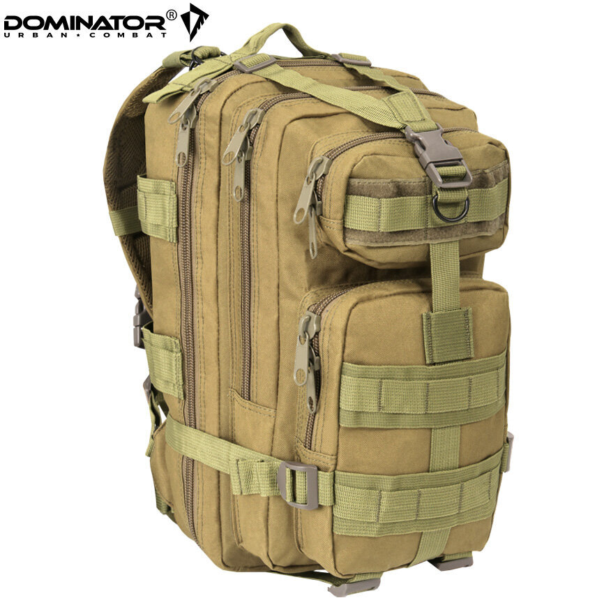 Turistinė kuprinė Dominator Urban Combat Shadow 30L, smėlio spalvos kaina ir informacija | Kuprinės ir krepšiai | pigu.lt