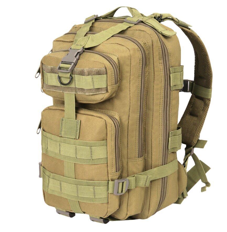 Turistinė kuprinė Dominator Urban Combat Shadow 30L, smėlio spalvos kaina ir informacija | Kuprinės ir krepšiai | pigu.lt