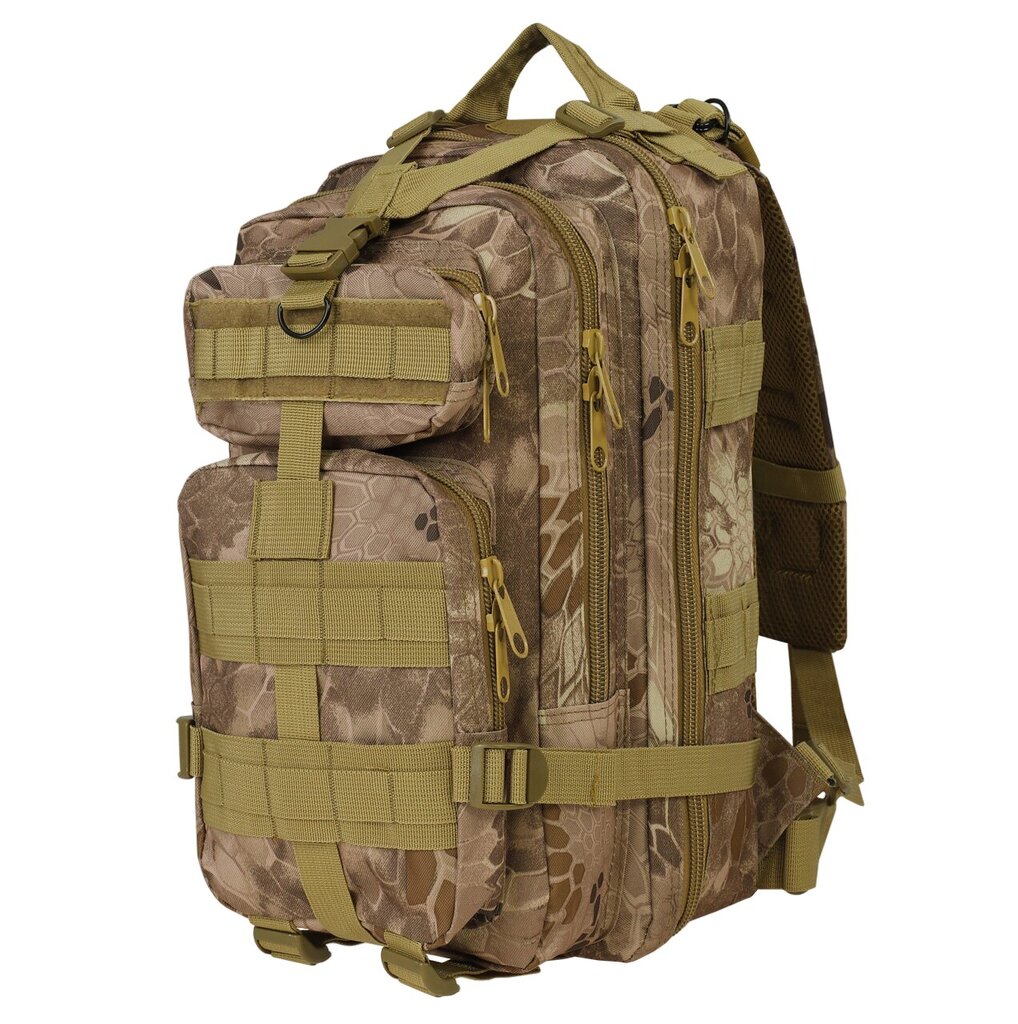 Turistinė kuprinė Dominator Urban Combat Shadow 30L, ruda kaina ir informacija | Kuprinės ir krepšiai | pigu.lt