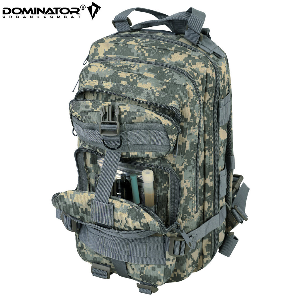 Turistinė kuprinė Dominator Urban Combat Shadow 30L, pilka цена и информация | Kuprinės ir krepšiai | pigu.lt