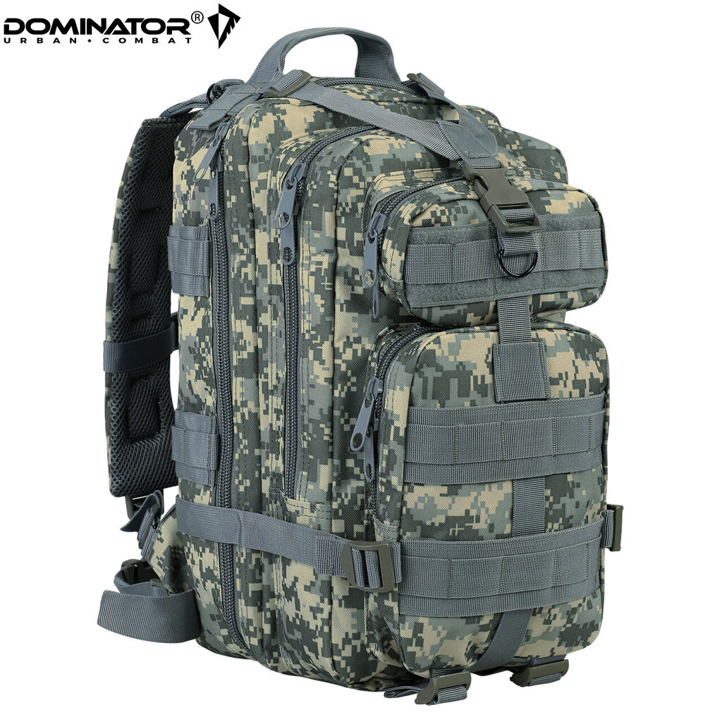 Turistinė kuprinė Dominator Urban Combat Shadow 30L, pilka цена и информация | Kuprinės ir krepšiai | pigu.lt