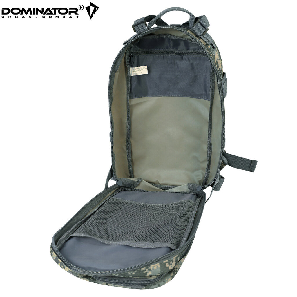 Turistinė kuprinė Dominator Urban Combat Shadow 30L, pilka kaina ir informacija | Kuprinės ir krepšiai | pigu.lt