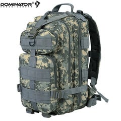 Turistinė kuprinė Dominator Urban Combat Shadow 30L, pilka kaina ir informacija | Kuprinės ir krepšiai | pigu.lt