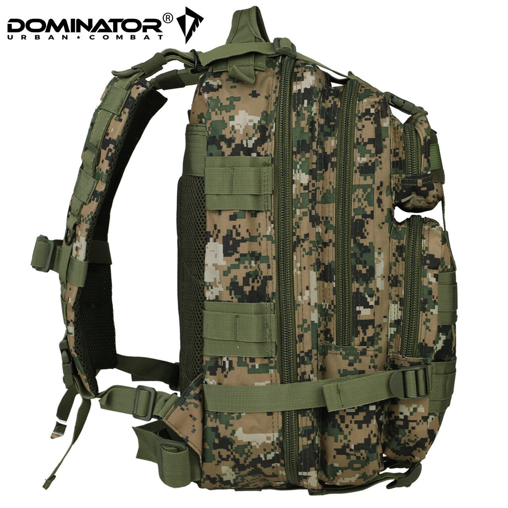 Turistinė kuprinė Dominator Urban Combat Shadow 30L, žalia цена и информация | Kuprinės ir krepšiai | pigu.lt