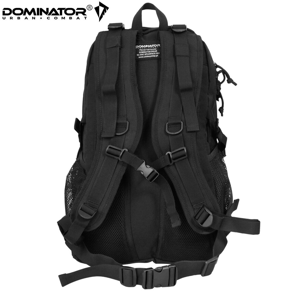 Turistinė kuprinė Dominator Urban Combat Spear 35L, juoda kaina ir informacija | Kuprinės ir krepšiai | pigu.lt