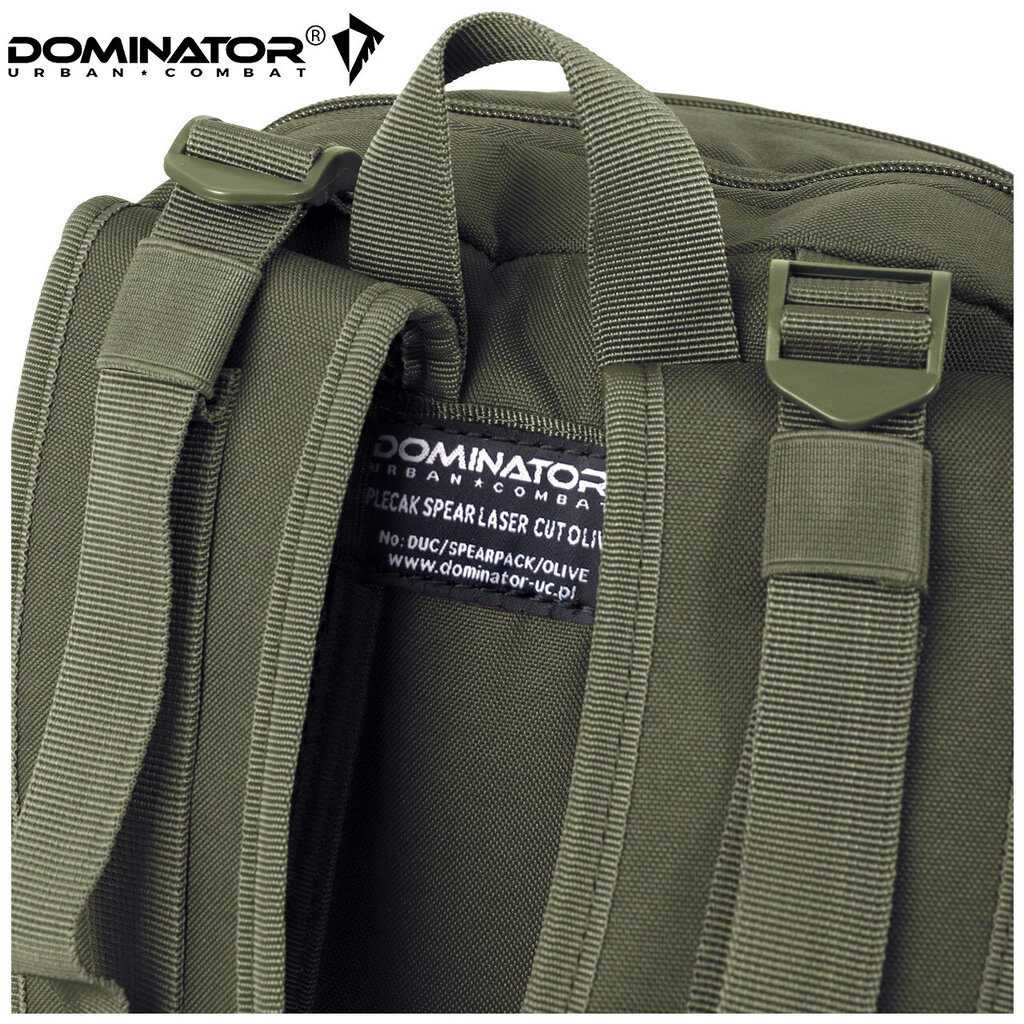 Turistinė kuprinė Dominator Urban Combat Spear 35L, žalia kaina ir informacija | Kuprinės ir krepšiai | pigu.lt