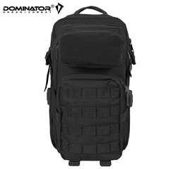 Turistinė kuprinė Dominator Urban Combat velcro 30L, juoda цена и информация | Рюкзаки и сумки | pigu.lt