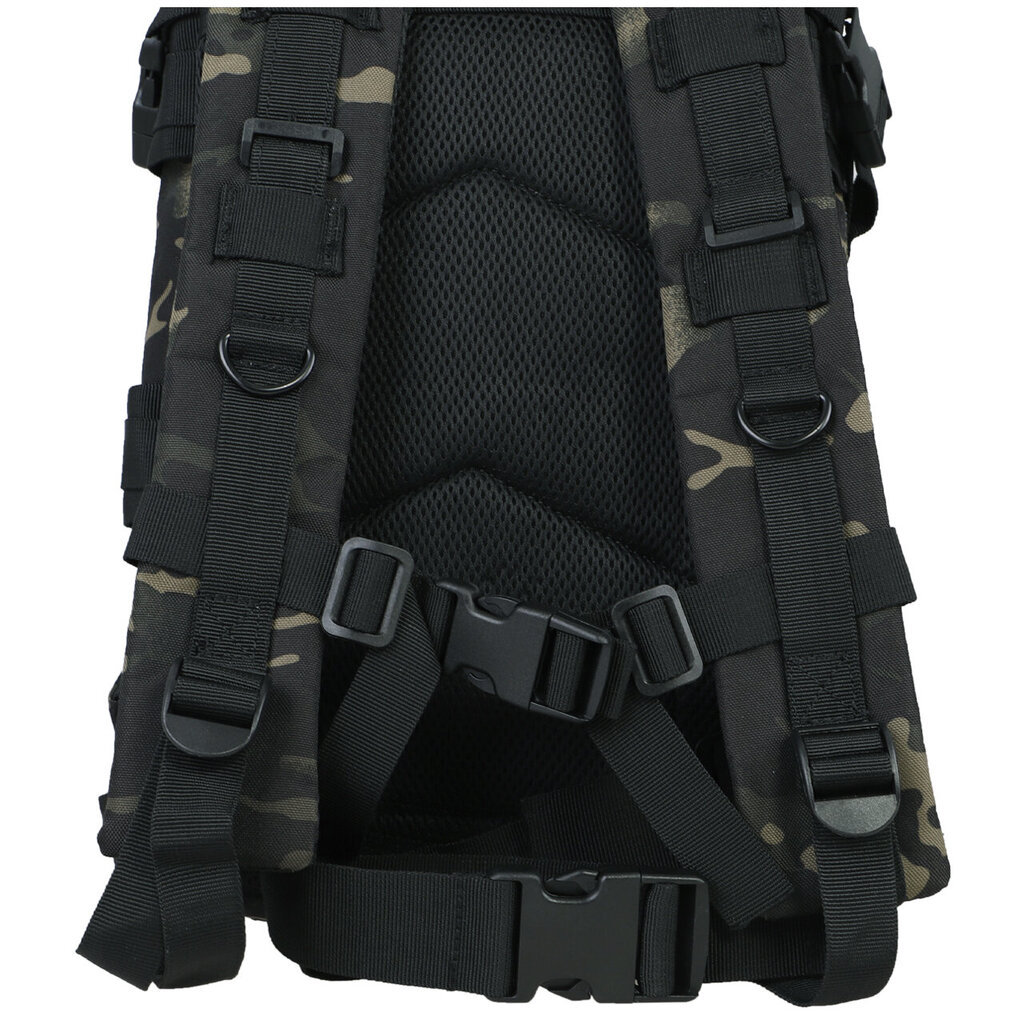 Turistinė kuprinė Dominator Urban Combat velcro 30L, juoda kaina ir informacija | Kuprinės ir krepšiai | pigu.lt