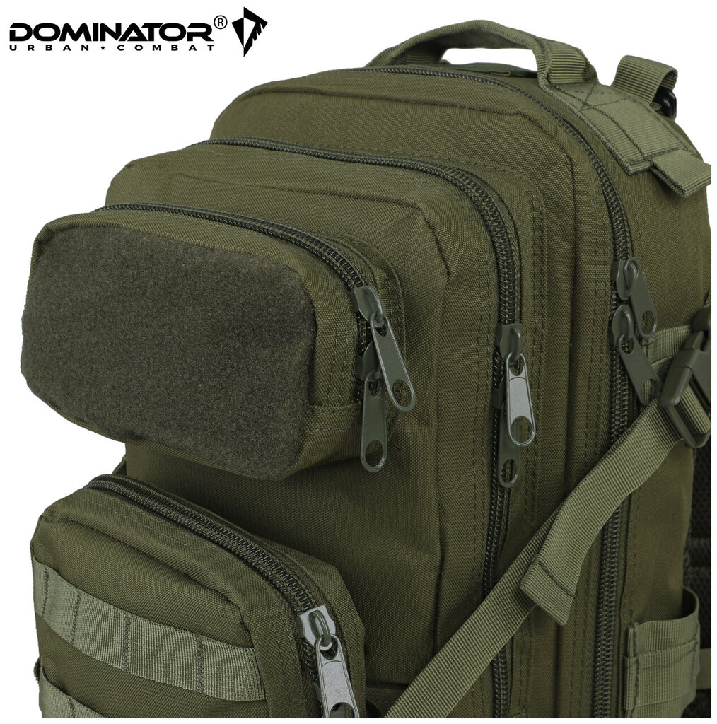 Turistinė kuprinė Dominator Urban Combat velcro 30L, žalia kaina ir informacija | Kuprinės ir krepšiai | pigu.lt