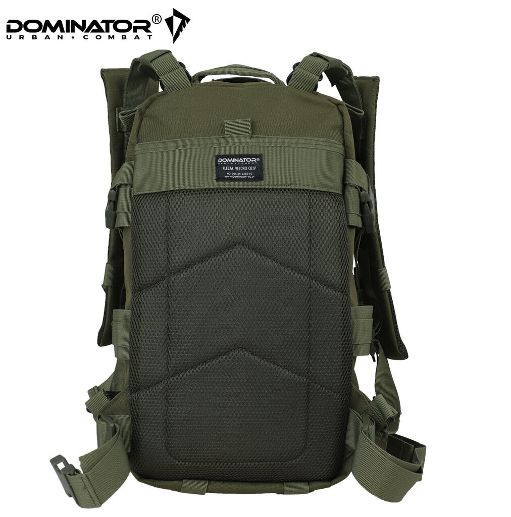 Turistinė kuprinė Dominator Urban Combat velcro 30L, žalia kaina ir informacija | Kuprinės ir krepšiai | pigu.lt