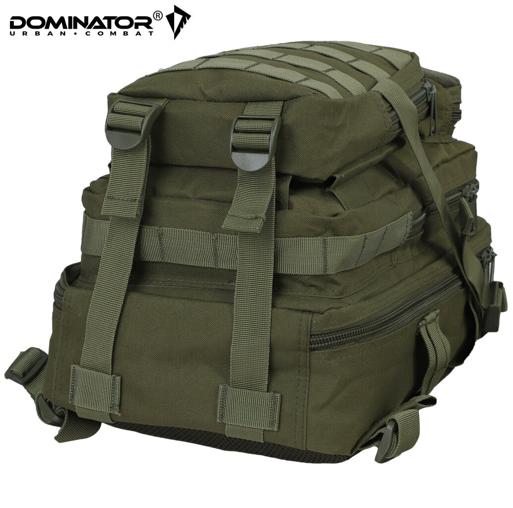 Turistinė kuprinė Dominator Urban Combat velcro 30L, žalia kaina ir informacija | Kuprinės ir krepšiai | pigu.lt