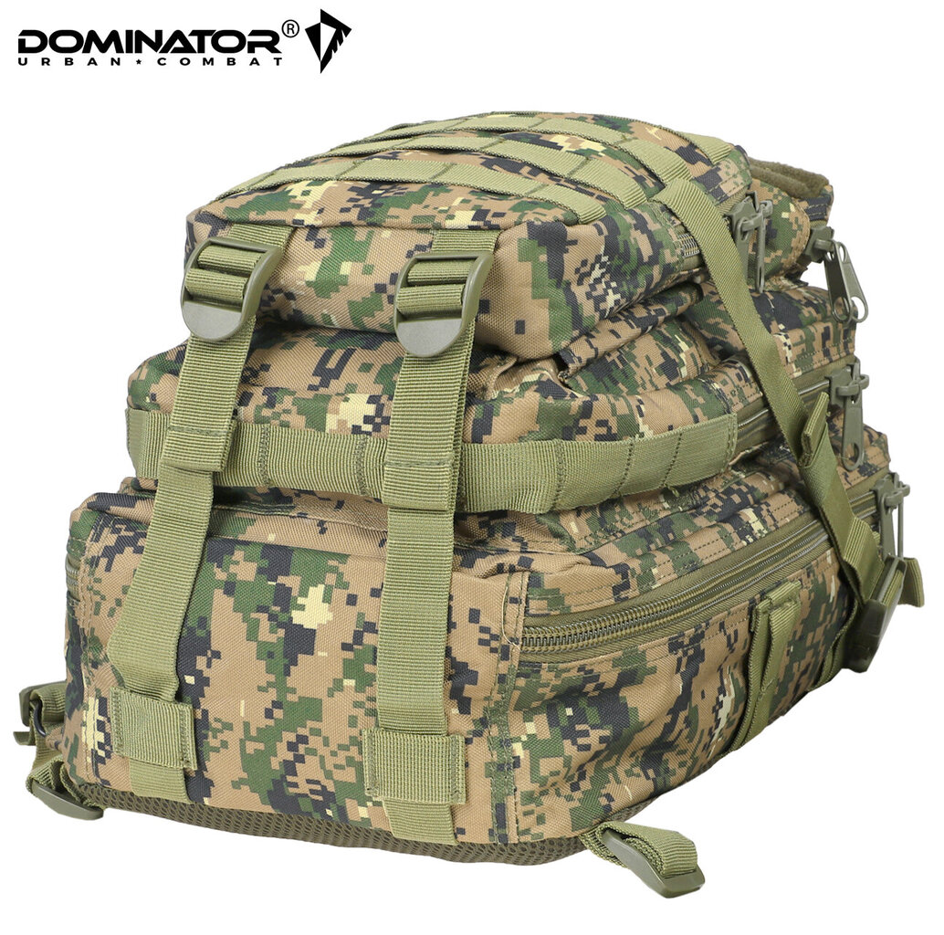 Turistinė kuprinė Dominator Urban Combat velcro 30L, žalia kaina ir informacija | Kuprinės ir krepšiai | pigu.lt